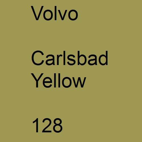 Volvo, Carlsbad Yellow, 128.